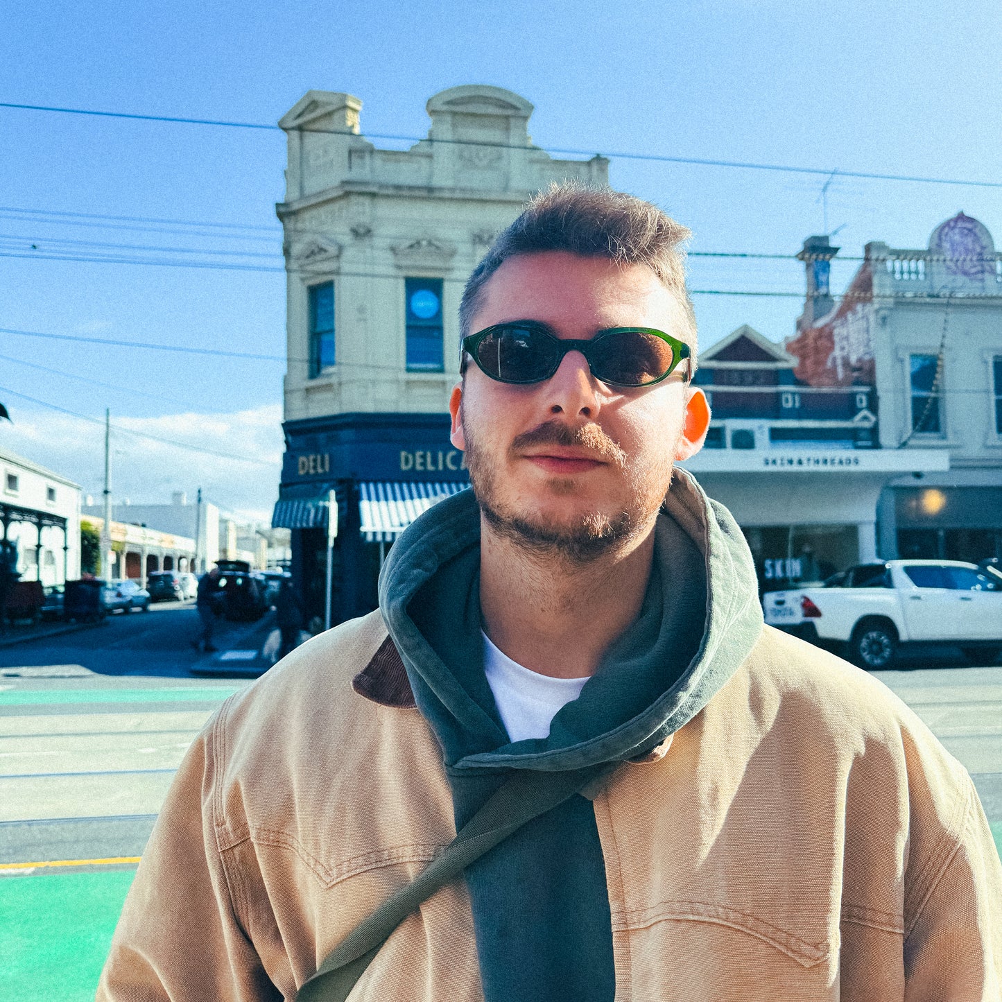 LUKA - MOSS GREEN / Maple Polarised Lens