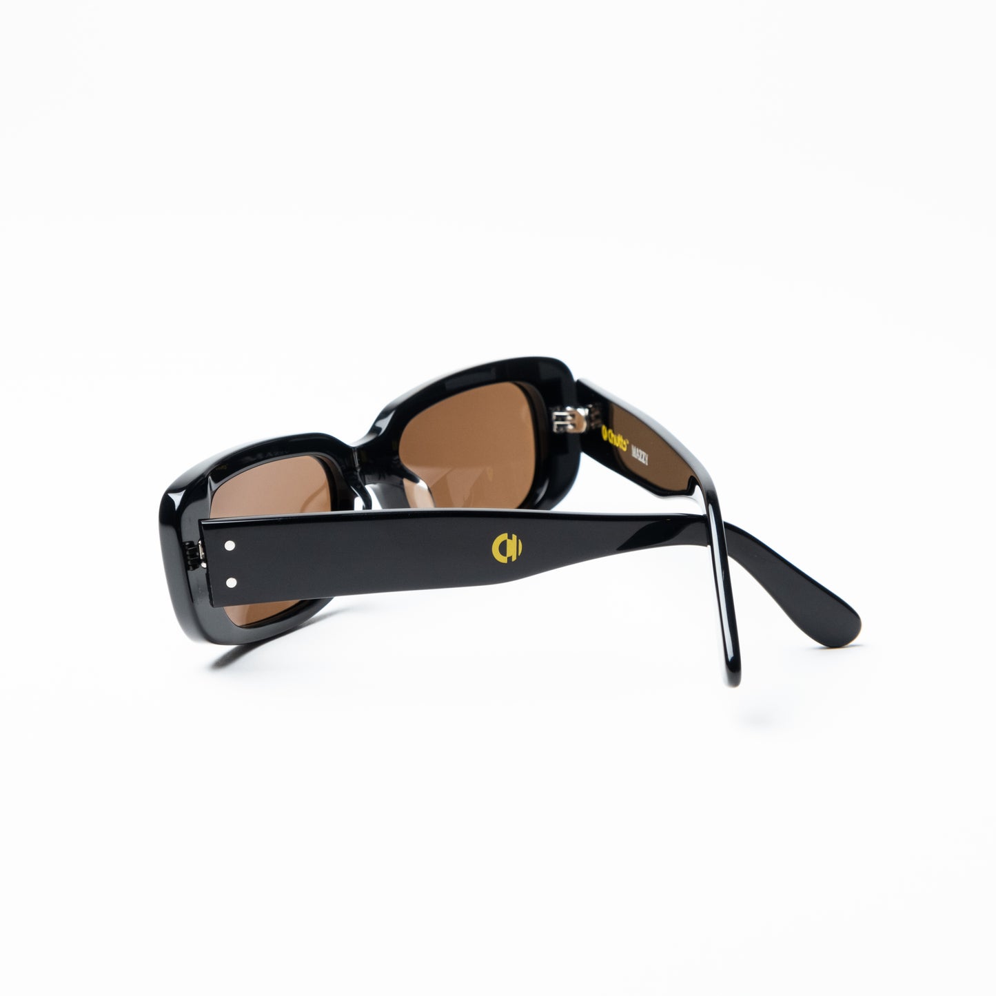 MAZZY - POLISHED BLACK / Toffee Polarised Lens