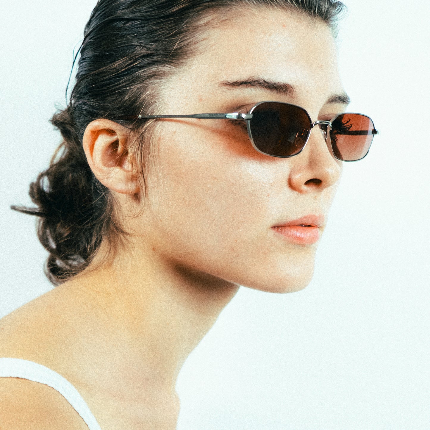 LEON - SILVER / Cherry Polarised Lens