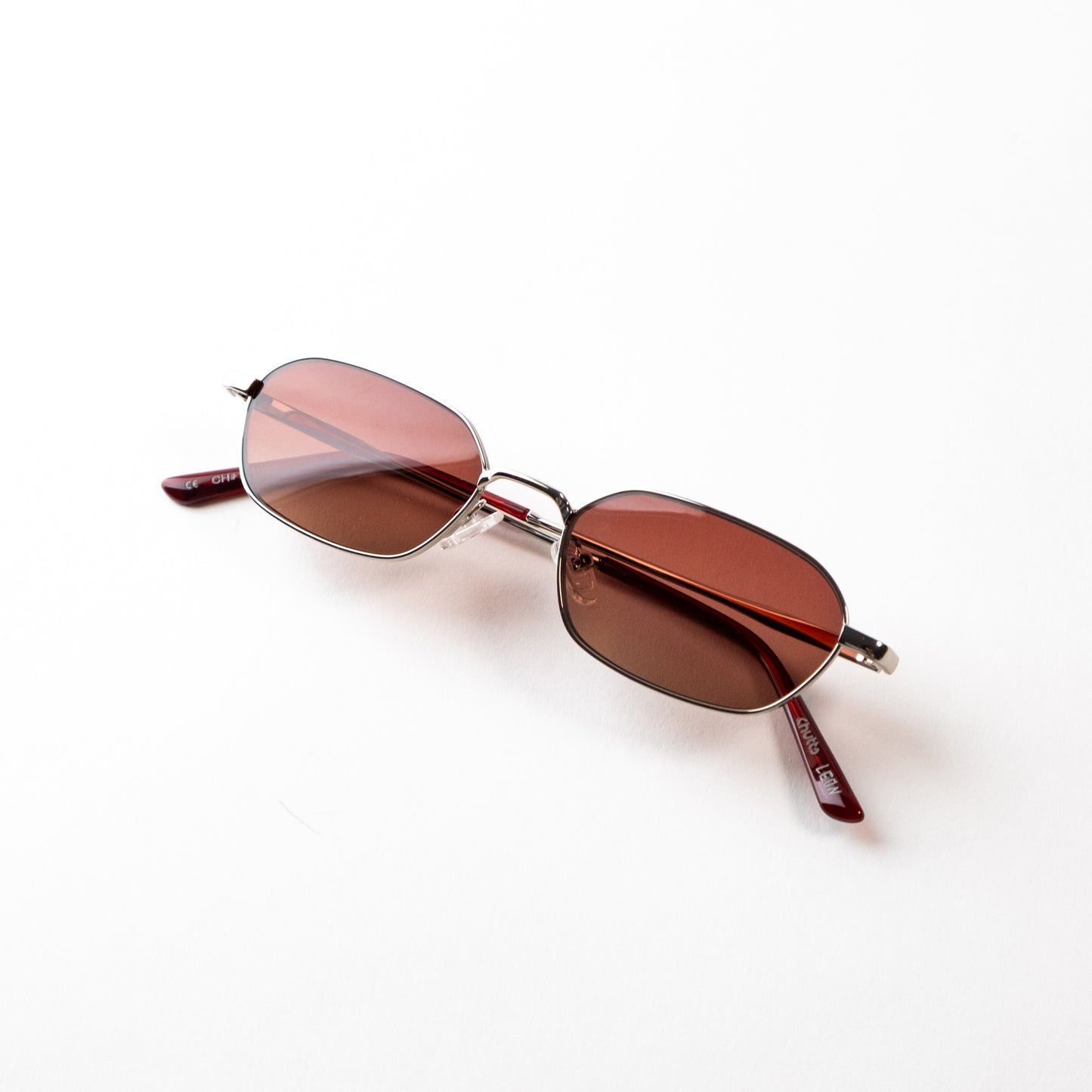 LEON - SILVER / Cherry Polarised Lens