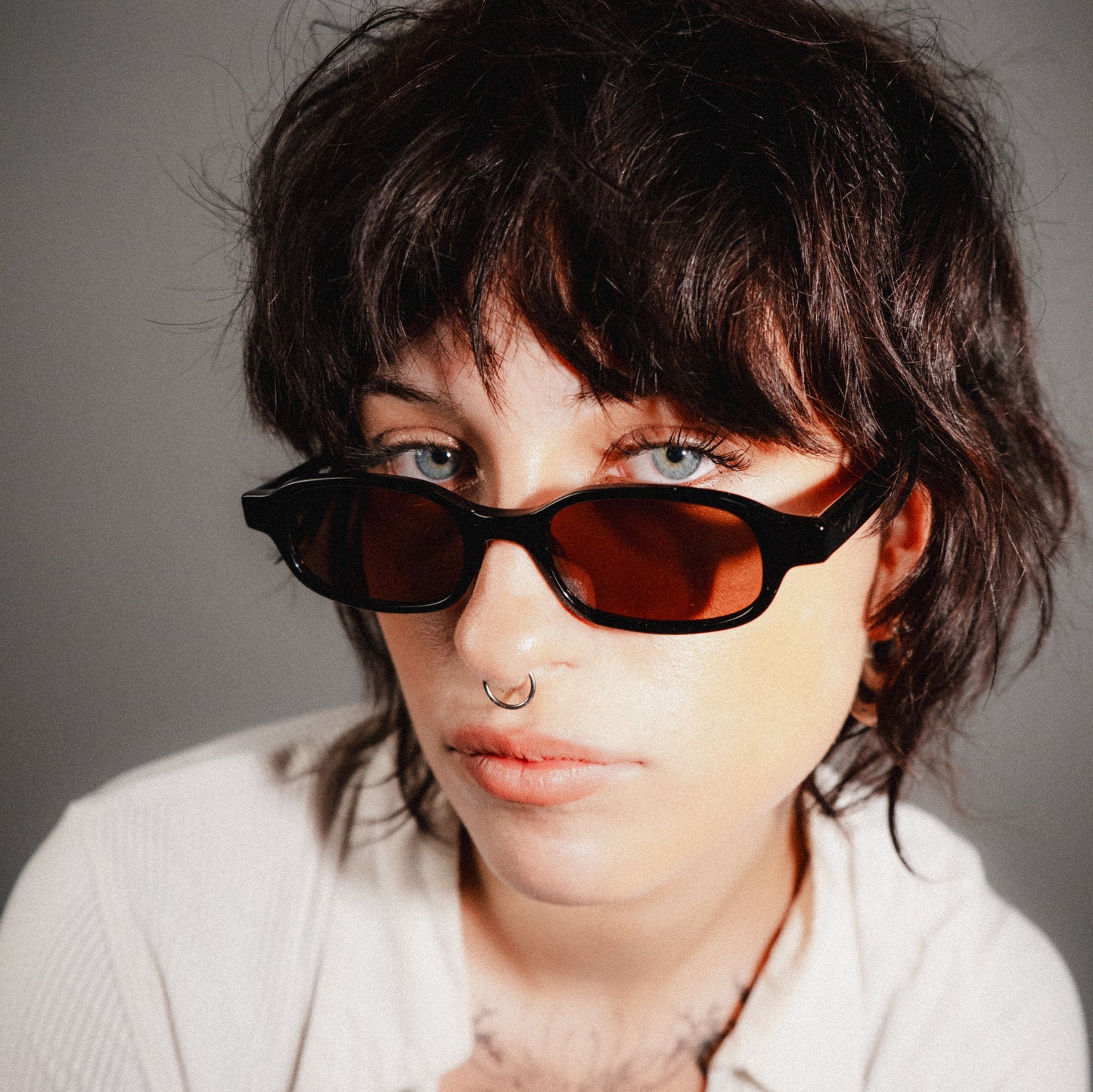 LENNIE - BLACK / Honey Polarised Lens