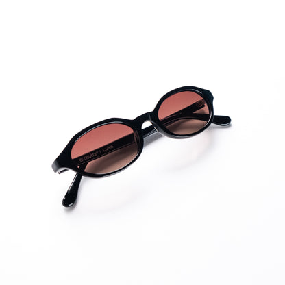 LUKA - BLACK /  Cherry Polarised Lens