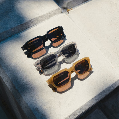DALLAS - BLACK /  POLARISED MAPLE LENS