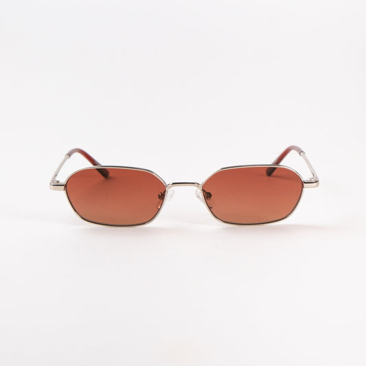 LEON - SILVER / Cherry Polarised Lens