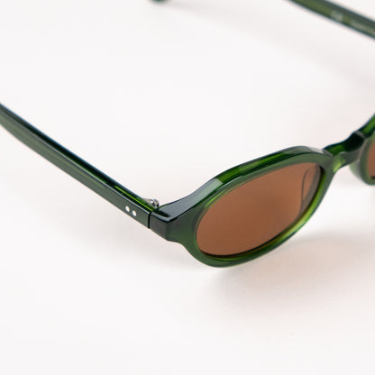 LUKA - MOSS GREEN /  Maple Polarised Lens