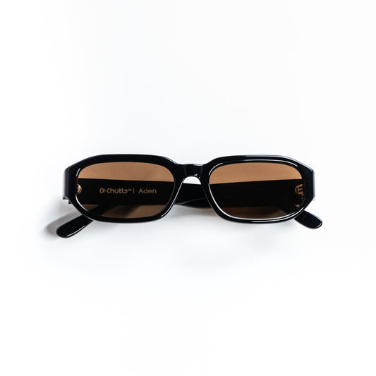 ADEN - BLACK /  Maple Polarised Lens
