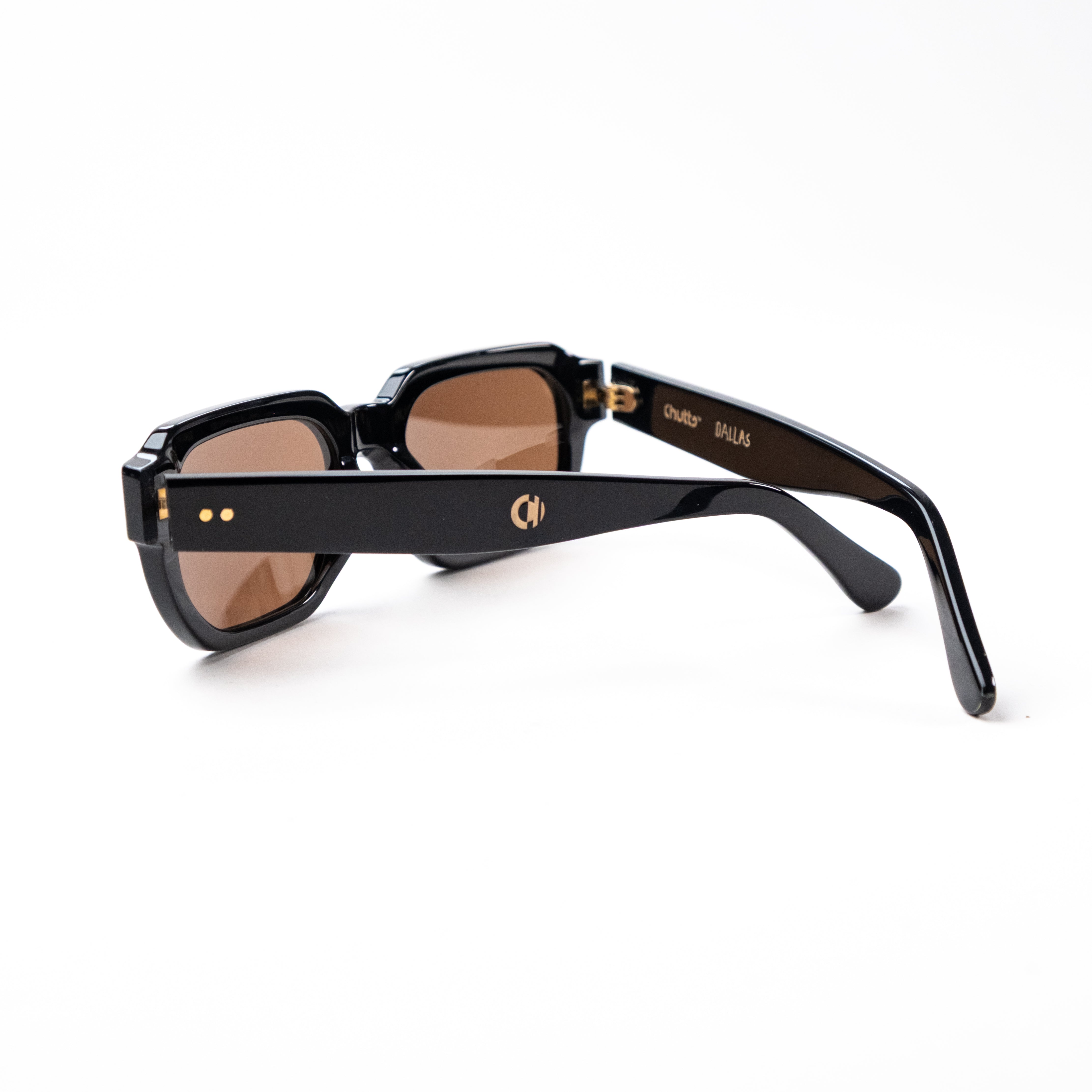 DALLAS - BLACK / Honey Polarised Lens – chutts