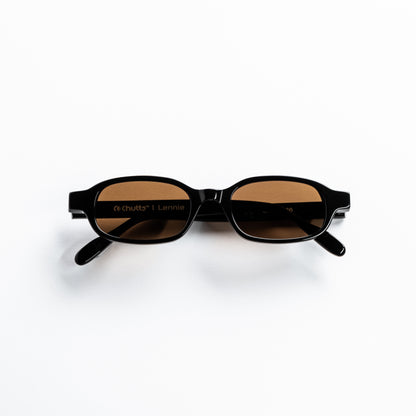 LENNIE - BLACK / Honey Polarised Lens