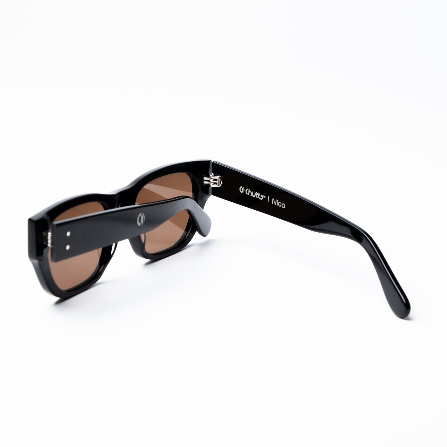 NICO - POLISHED BLACK / Toffee Polarised Lens