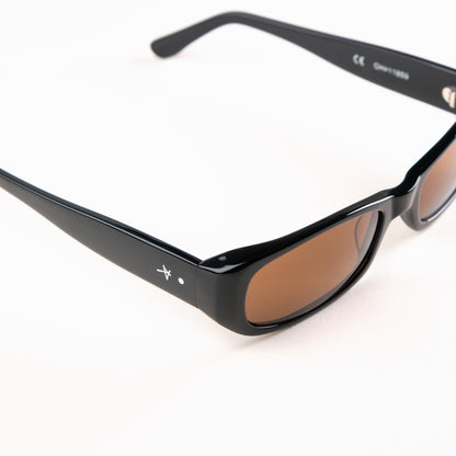 ZANE - BLACK /  POLARISED MAPLE LENS