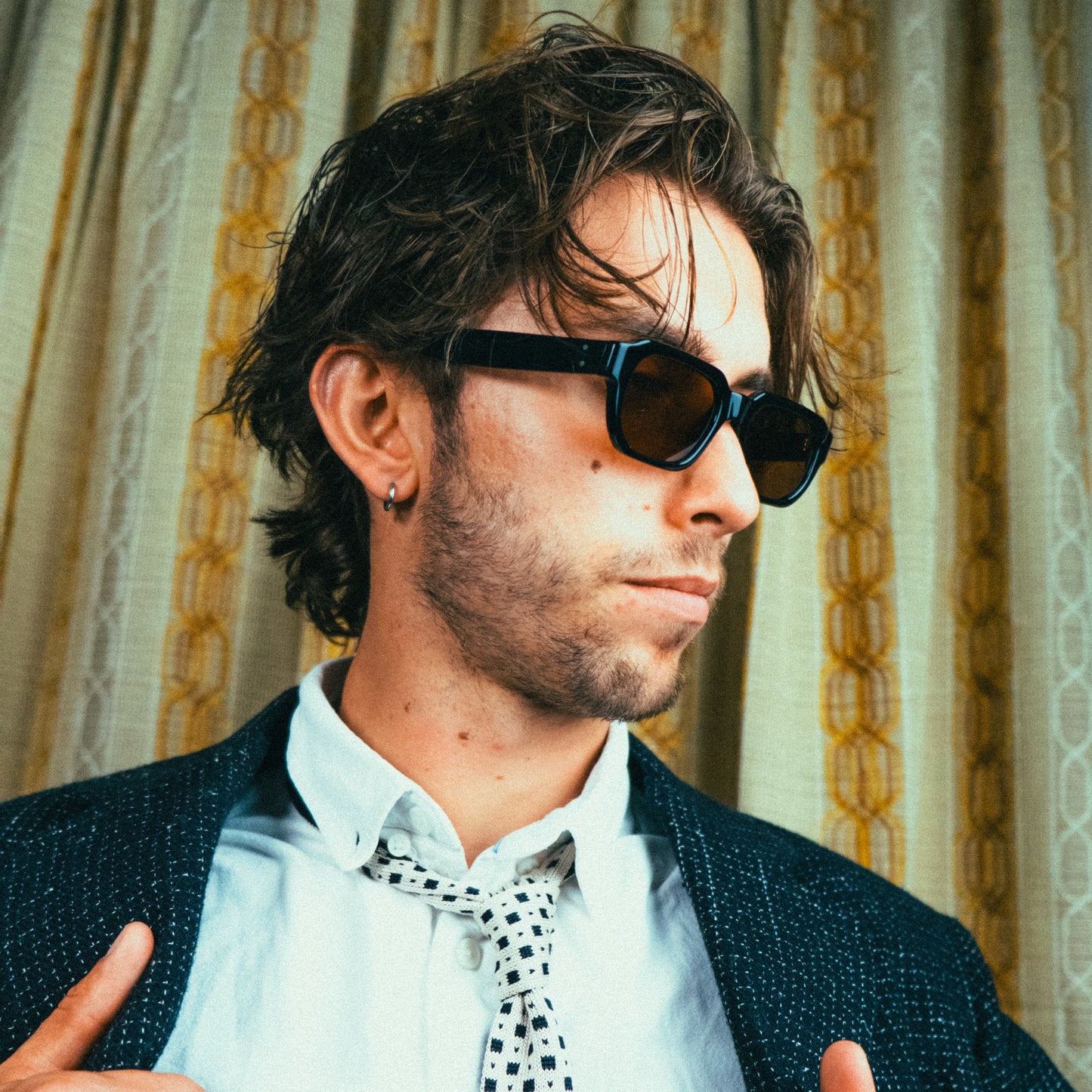 DALLAS - BLACK /  Honey Polarised Lens