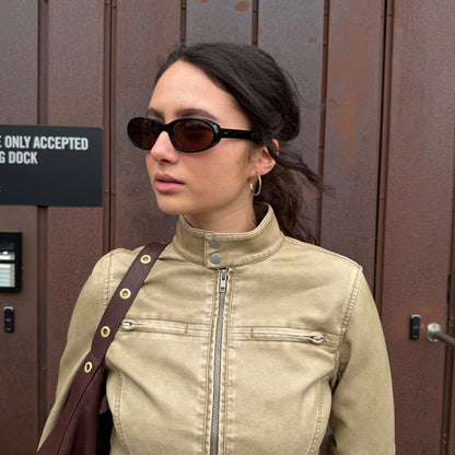 ALEK - BLACK /  Maple Polarised Lens