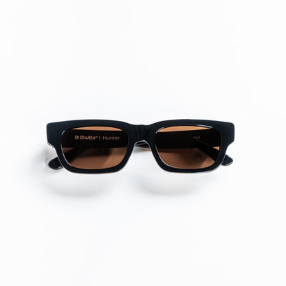 HUNTER - BLACK / Toffee Polarised Lens