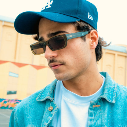 RACER - OLIVE /  Smoke Polarised Lens