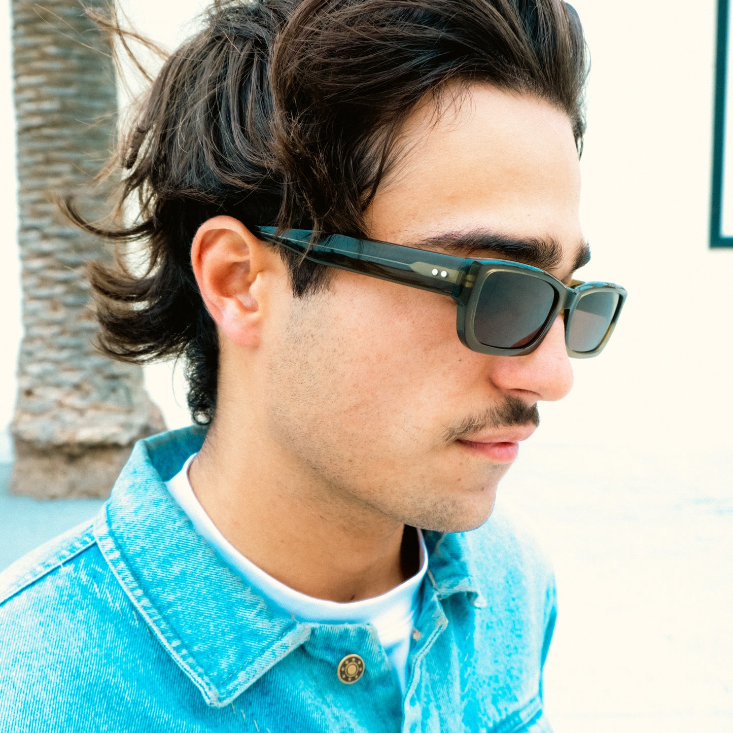 RACER - OLIVE /  Smoke Polarised Lens