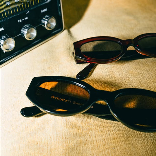 SWEET JANE - BLACK / Maple Polarised Lens
